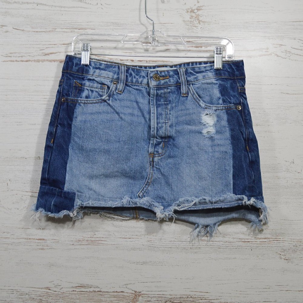 Hidden Jeans Brand Denim Mini Skirt